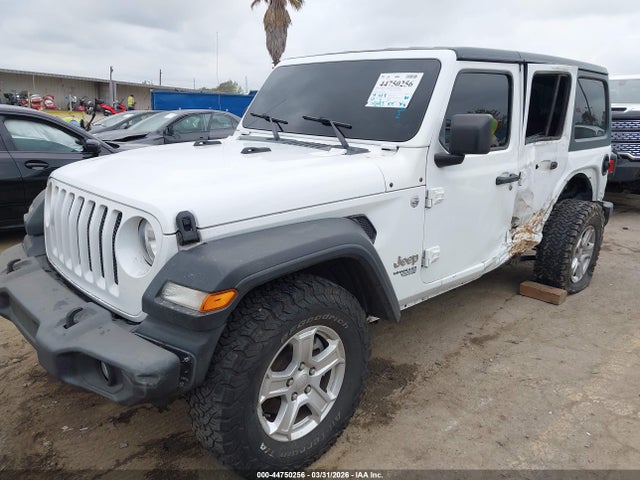 Продаж на аукціоні авто 2019 Jeep Wrangler Unlimited Sport S 4x4, vin: 1C4HJXDG0KW533529, номер лоту: 44750256