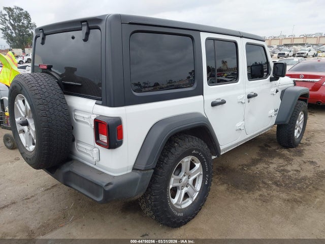 Продаж на аукціоні авто 2019 Jeep Wrangler Unlimited Sport S 4x4, vin: 1C4HJXDG0KW533529, номер лоту: 44750256
