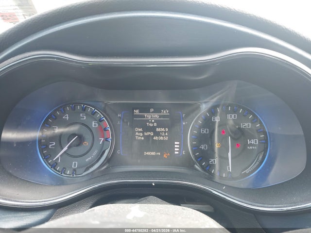 Продажа на аукционе авто 2015 Chrysler 200 S, vin: 1C3CCCBB8FN538868, номер лота: 44750282