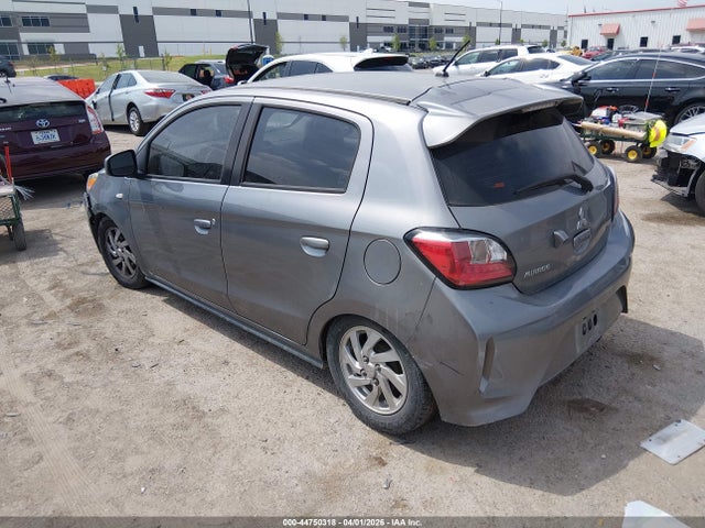 2021 Mitsubishi Mirage Carbonite Edition/es/le მანქანა იყიდება აუქციონზე, vin: ML32AUHJ0MH007499, აუქციონის ნომერი: 44750318