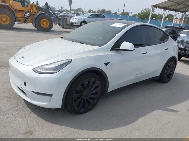 Продаж на аукціоні авто 2021 Tesla Model Y Long Range Dual Motor All-wheel Drive, vin: 5YJYGDEE0MF068638, номер лоту: 44750498