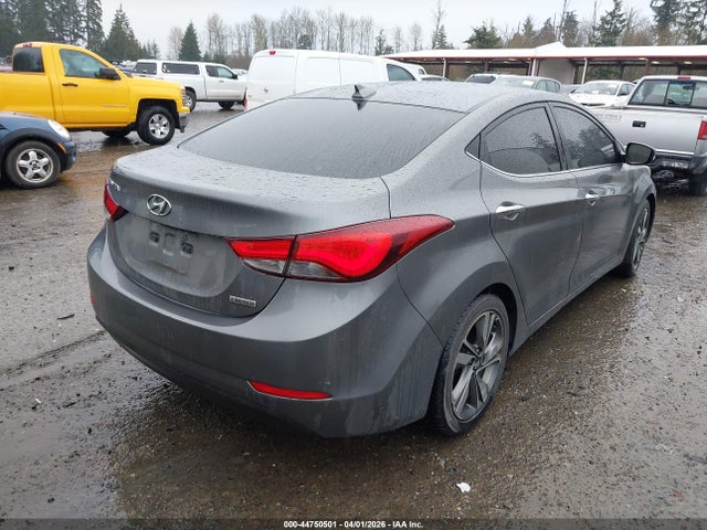 Hyundai Elantra Limited 2014 5NPDH4AE0EH502593 Image 4