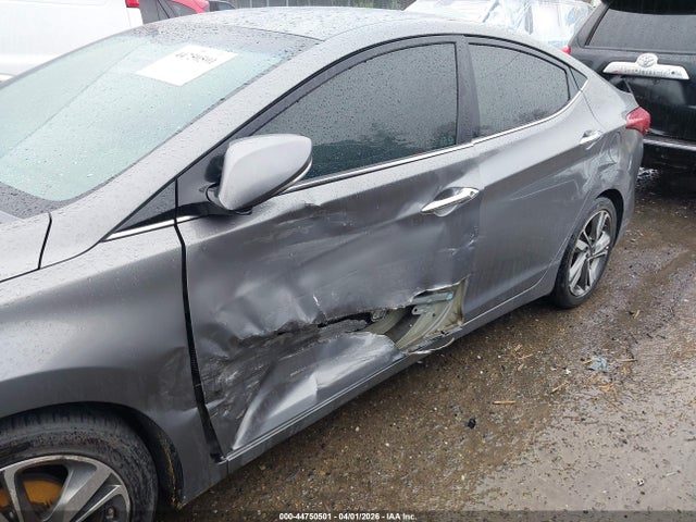 Hyundai Elantra Limited 2014 5NPDH4AE0EH502593 Image 6
