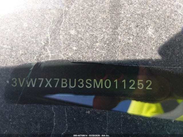 3VW7X7BU3SM011252 Volkswagen Jetta 1.5t Se