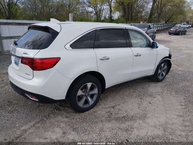 Продаж на аукціоні авто 2016 Acura Mdx Acurawatch Plus Package, vin: 5FRYD4H29GB026448, номер лоту: 44750660