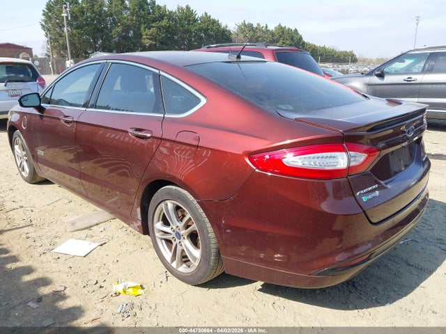 2016 FORD FUSION ENERGI 3FA6P0SU2GR363258 Photo 2