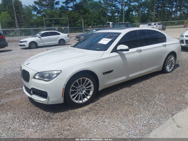 44750734 :رقم المزاد ، WBAYF8C51FD653989 vin ، 2015 Bmw 750li Xdrive مزاد بيع