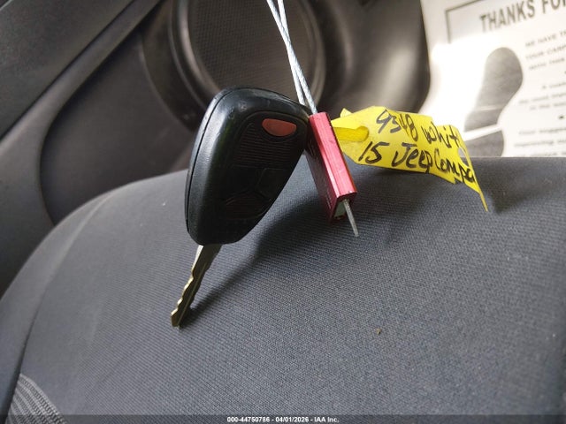 2015 Jeep Compass Sport მანქანა იყიდება აუქციონზე, vin: 1C4NJCBA0FD219066, აუქციონის ნომერი: 44750786