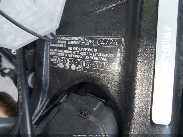 WB10E6300R6K17149 BMW S 1000 Rr