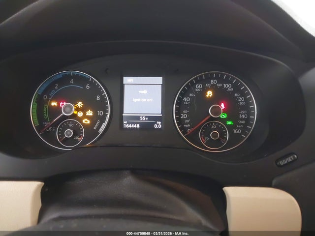 Aukcja sprzedaży 2014 Volkswagen Jetta Hybrid Sel, vin: 3VW637AJ8EM234079, numer aukcji: 44750848