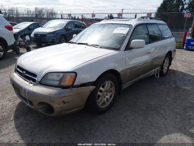 2002 Subaru Outback Limited მანქანა იყიდება აუქციონზე, vin: 4S3BH686926653505, აუქციონის ნომერი: 44750867