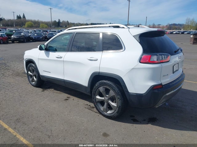 Продаж на аукціоні авто 2019 Jeep Cherokee Limited 4x4, vin: 1C4PJMDX9KD303946, номер лоту: 44750901