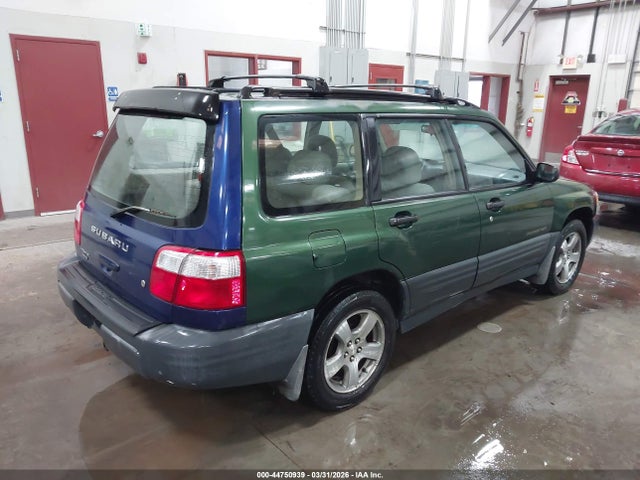 Продаж на аукціоні авто 2002 Subaru Forester L, vin: JF1SF63552H757861, номер лоту: 44750939