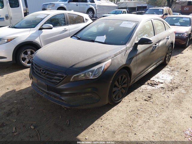 2015 Hyundai Sonata Sport მანქანა იყიდება აუქციონზე, vin: 5NPE34AFXFH046163, აუქციონის ნომერი: 44750962