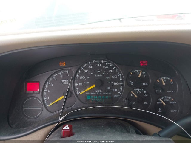 Продажа на аукционе авто 2001 Gmc Yukon Xl 1500 Sle, vin: 3GKFK16T91G172699, номер лота: 44751025