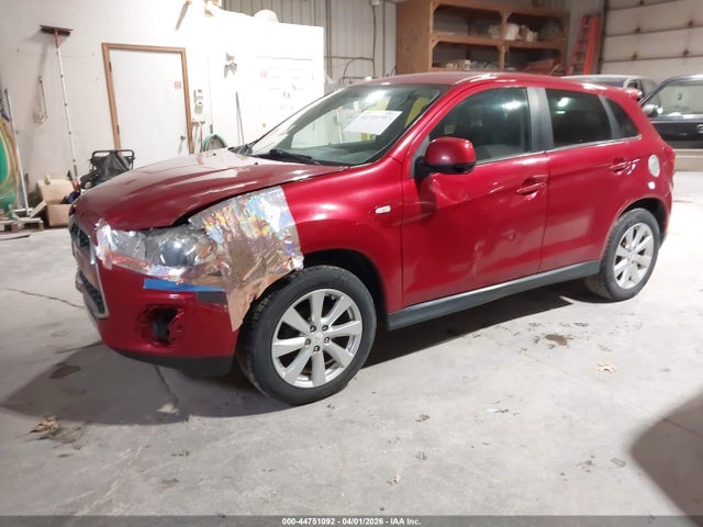 2014 Mitsubishi Outlander Sport Es მანქანა იყიდება აუქციონზე, vin: 4A4AR3AU7EE022674, აუქციონის ნომერი: 44751092