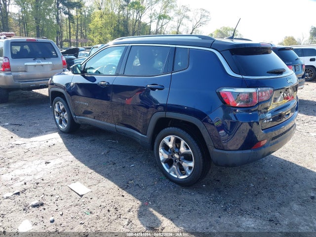 2018 Jeep Compass Limited 4x4 მანქანა იყიდება აუქციონზე, vin: 3C4NJDCB3JT231633, აუქციონის ნომერი: 44751094