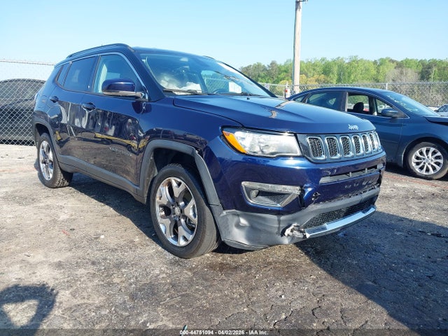 2018 Jeep Compass Limited 4x4 მანქანა იყიდება აუქციონზე, vin: 3C4NJDCB3JT231633, აუქციონის ნომერი: 44751094