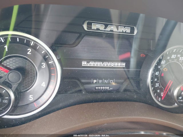 44751138 :رقم المزاد ، 3C6UR5FL7MG606975 vin ، 2021 Ram 2500 Laramie  4x4 6'4 Box مزاد بيع