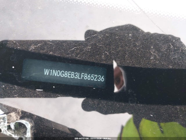 44751156 :رقم المزاد ، W1N0G8EB3LF865236 vin ، 2020 Mercedes-benz Glc 300 4matic مزاد بيع