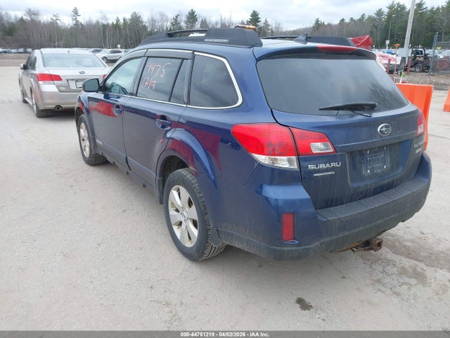 Aukcja sprzedaży 2011 Subaru Outback 2.5i Limited, vin: 4S4BRBJC7B3434223, numer aukcji: 44751219