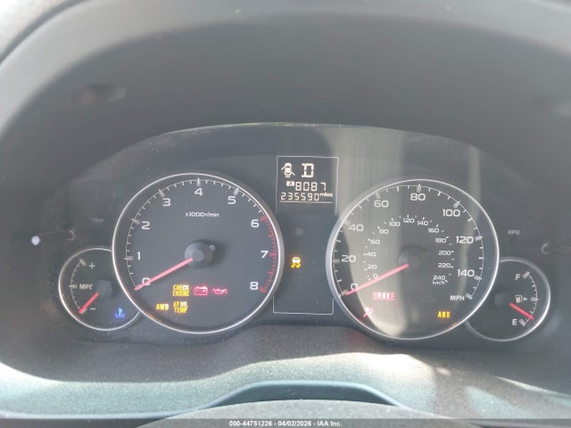 44751226 :رقم المزاد ، 4S4BRCCCXD3283299 vin ، 2013 Subaru Outback 2.5i Premium مزاد بيع