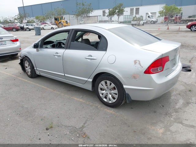 2008 Honda Civic Lx მანქანა იყიდება აუქციონზე, vin: 1HGFA16578L067383, აუქციონის ნომერი: 44751237