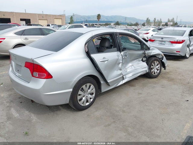 2008 Honda Civic Lx მანქანა იყიდება აუქციონზე, vin: 1HGFA16578L067383, აუქციონის ნომერი: 44751237