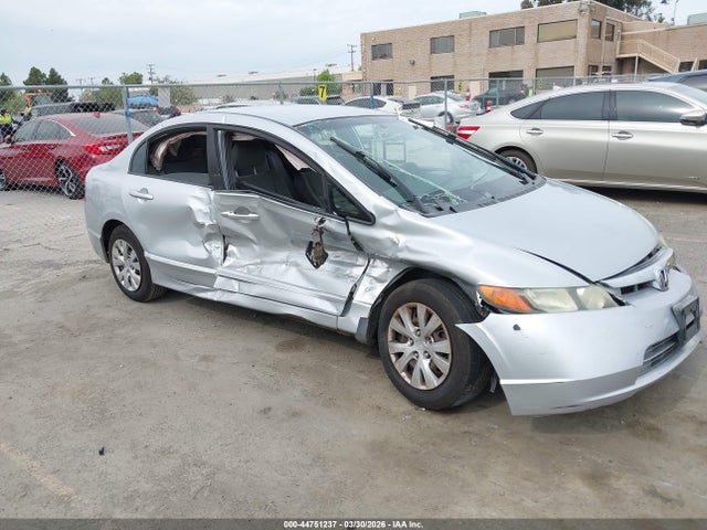 2008 Honda Civic Lx მანქანა იყიდება აუქციონზე, vin: 1HGFA16578L067383, აუქციონის ნომერი: 44751237
