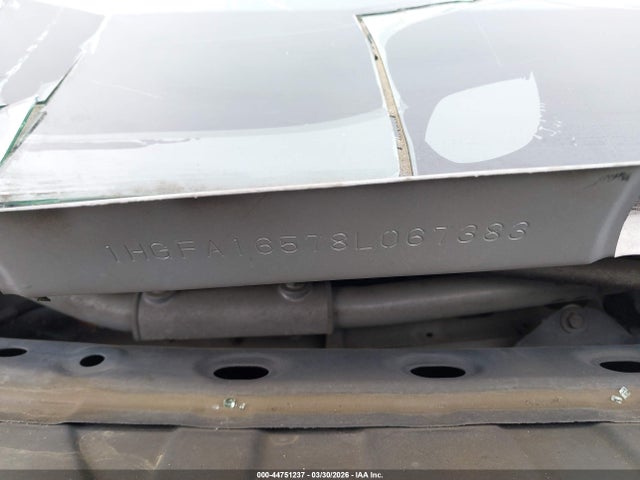 2008 Honda Civic Lx მანქანა იყიდება აუქციონზე, vin: 1HGFA16578L067383, აუქციონის ნომერი: 44751237
