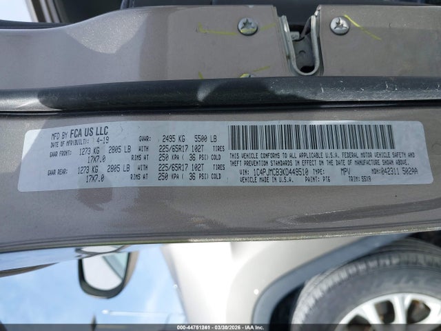2019 JEEP CHEROKEE 1C4PJMCB3KD449510 Photo 8