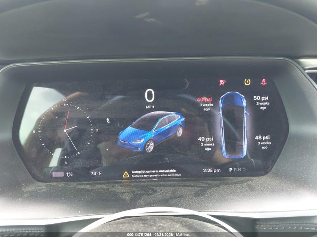 Продаж на аукціоні авто 2018 Tesla Model X 100d/75d/p100d, vin: 5YJXCAE26JF093759, номер лоту: 44751264