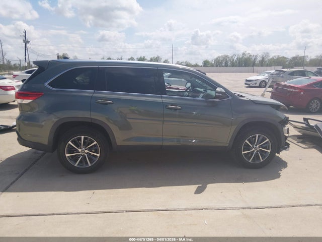 5TDKZRFHXKS351918 Toyota Highlander Xle