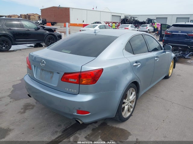 44751276 :رقم المزاد ، JTHBK262372045101 vin ، 2007 Lexus Is 250 مزاد بيع