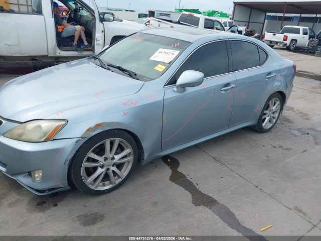 44751276 :رقم المزاد ، JTHBK262372045101 vin ، 2007 Lexus Is 250 مزاد بيع