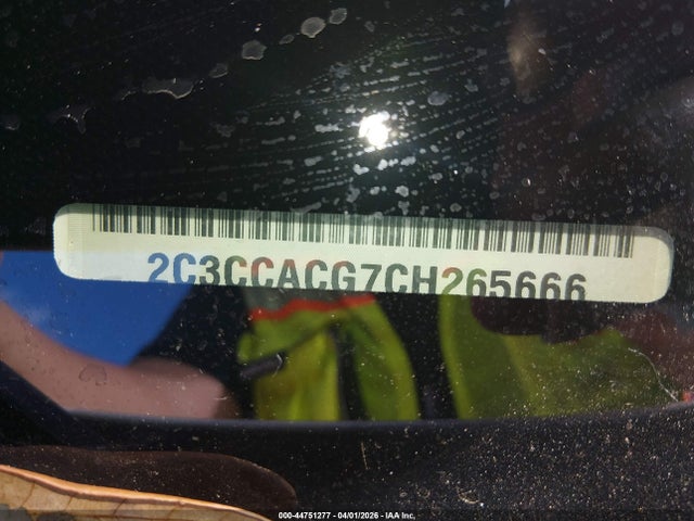 44751277 :رقم المزاد ، 2C3CCACG7CH265666 vin ، 2012 Chrysler 300 Limited مزاد بيع