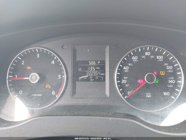 44751319 :رقم المزاد ، 3VWLL7AJXEM358342 vin ، 2014 Volkswagen Jetta 2.0l Tdi مزاد بيع