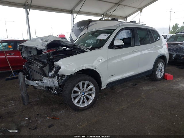 2017 BMW X3 5UXWZ7C31H0X40181 Photo 1