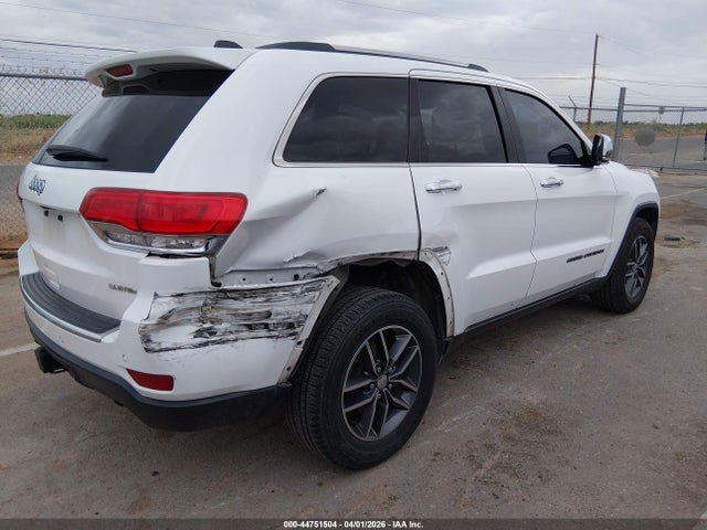 Продаж на аукціоні авто 2017 Jeep Grand Cherokee Limited 4x2, vin: 1C4RJEBG6HC957268, номер лоту: 44751504