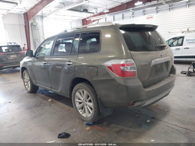 2008 Toyota Highlander Hybrid მანქანა იყიდება აუქციონზე, vin: JTEEW41A682009977, აუქციონის ნომერი: 44751550