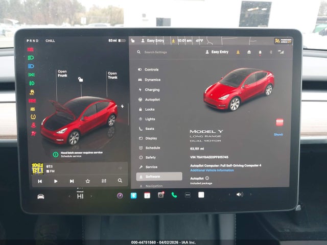 2023 TESLA MODEL Y 7SAYGAEE0PF915745 Photo 6