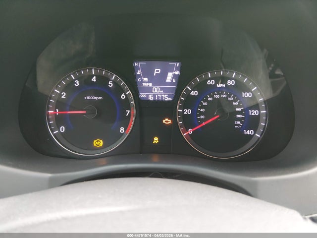 2013 Hyundai Accent Gls მანქანა იყიდება აუქციონზე, vin: KMHCT4AE2DU397971, აუქციონის ნომერი: 44751574
