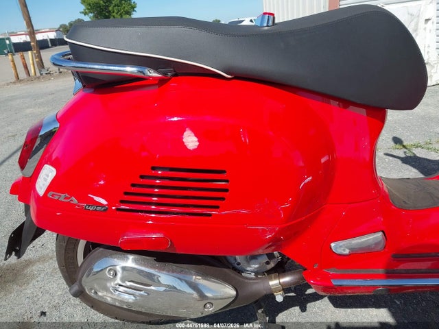 2025 Vespa Gts/sei Giorni 300 მანქანა იყიდება აუქციონზე, vin: ZAPMD39M5S5201863, აუქციონის ნომერი: 44751588