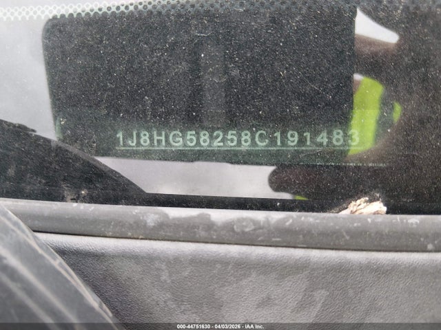 2008 JEEP COMMANDER 1J8HG58258C191483 Photo 8