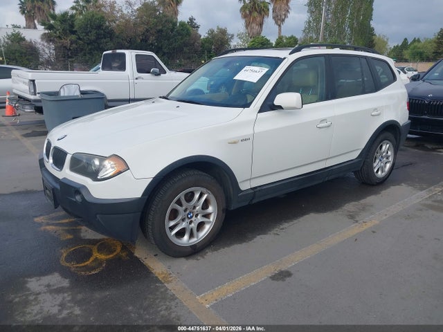 2005 Bmw X3 2.5i მანქანა იყიდება აუქციონზე, vin: WBXPA73465WC47200, აუქციონის ნომერი: 44751637