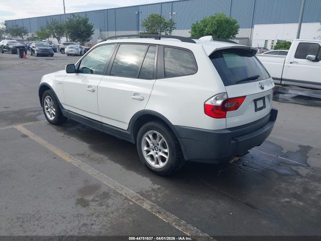 2005 Bmw X3 2.5i მანქანა იყიდება აუქციონზე, vin: WBXPA73465WC47200, აუქციონის ნომერი: 44751637