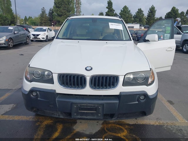 2005 Bmw X3 2.5i მანქანა იყიდება აუქციონზე, vin: WBXPA73465WC47200, აუქციონის ნომერი: 44751637