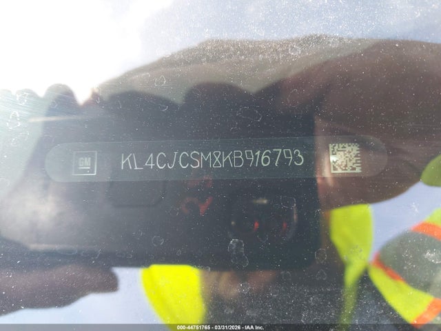 Продаж на аукціоні авто 2019 Buick Encore Fwd Essence, vin: KL4CJCSM8KB916793, номер лоту: 44751765
