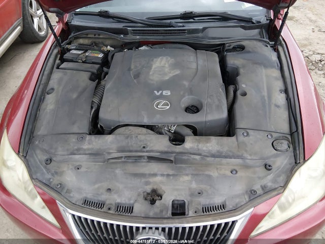 Aukcja sprzedaży 2010 Lexus Is 250, vin: JTHBF5C29A5124272, numer aukcji: 44751772