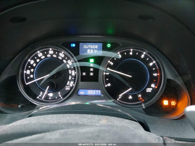 Aukcja sprzedaży 2010 Lexus Is 250, vin: JTHBF5C29A5124272, numer aukcji: 44751772